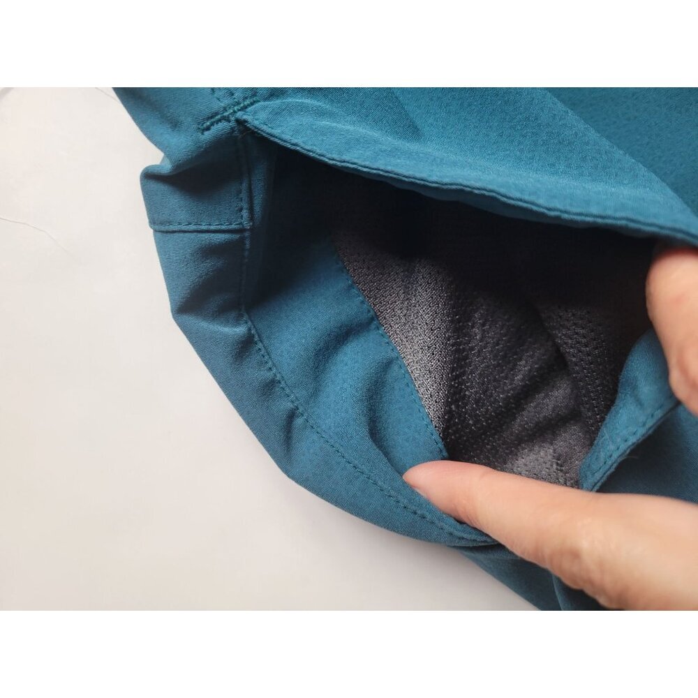 NWOT The North Face Teal Jersery Knit Size 34 Casual Sport Hiking Outer Wear - Picture 3 of 12